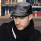 【2025 Új érkezés🧢】Kiváló minőségű divatos bőr sapka👍
