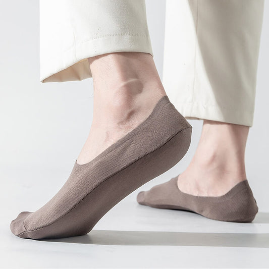 🔥🧦Rendkívül vékony csúszásgátló láthatatlan zokni – lélegző és antibakteriális