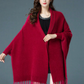 🔥 Γυναικείο μακρύ μανίκι Casual Tassel Shawl Coat