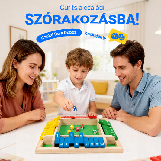🎁🎲 Szórakoztató családi játékok — Dobozos társasjátékok