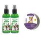 🍃Természetes bolha- és kullancsirtó spray kutyáknak és macskáknak🐶🐱✨