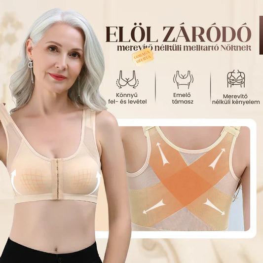 ✨1 + 1 ingyen👙2026-os új modell: elölcsatos, támasztó sportmelltartó