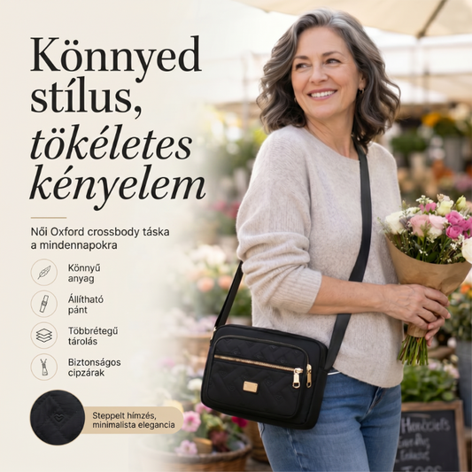 👜 2026-os új több rekeszes válltáska