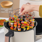 🥩🔥Függőleges kebab grill levegős fritőzhez + ingyenes hőálló kesztyűk🍤