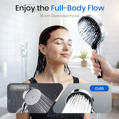 💧 Magas nyomásfokozó zuhanyfej 🚿