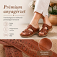 💥Prémium Bőr Női Szandál – Lábközép-boltozat Támasztással🤎