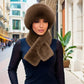 💖 Puha szőrös sapka + ingyenes hozzá illő sál🧣