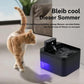 🐱Rozsdamentes acélból készült itató macskáknak és kutyáknak💧USB-ről működik és folyó vízzel