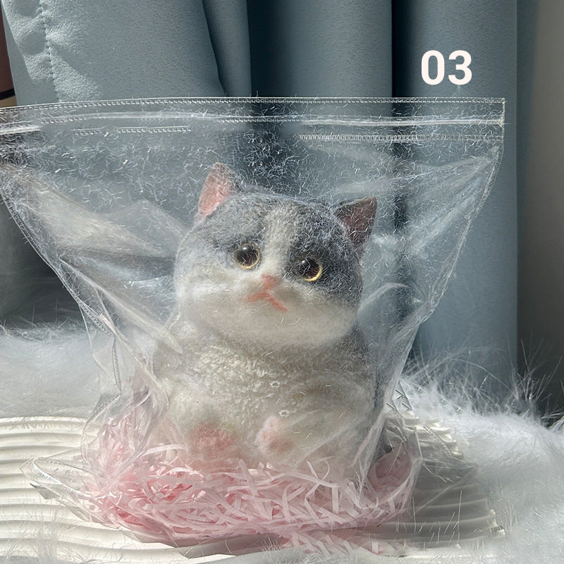 😻Cuki és puha macska alakú játék💕(stresszoldó)-10