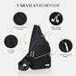 🎀2025 Új érkezés🎒Nagy kapacitású vízálló mellkasi táska