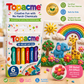👨‍👩‍👧 3D dombormű művész toll – Biztonságos családi kreativitás ✨