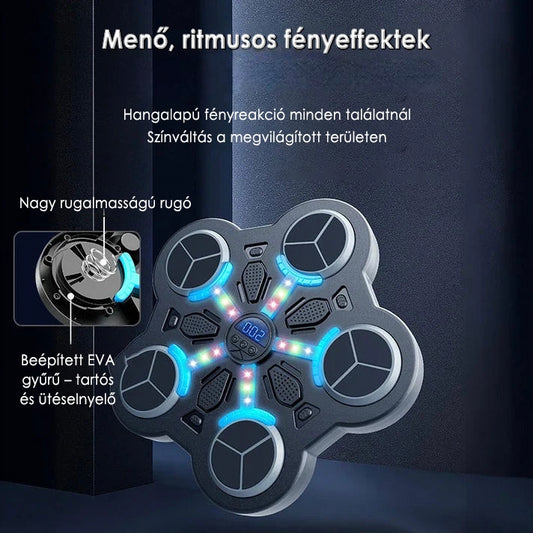 🥊 Interaktív intelligens zenei bokszgép🎵