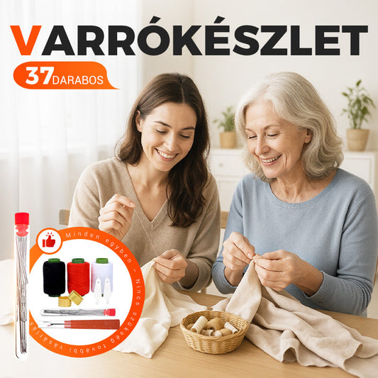 🧵✂️37db varrószerszámkészlet - Minden ruhadarabhoz alkalmas