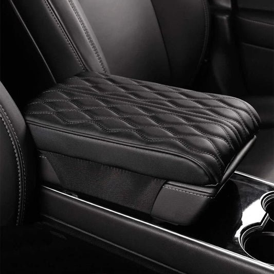 🔥Bőr autó karfa doboz pad（Univerzális stílus）