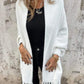 🔥 Γυναικείο μακρύ μανίκι Casual Tassel Shawl Coat