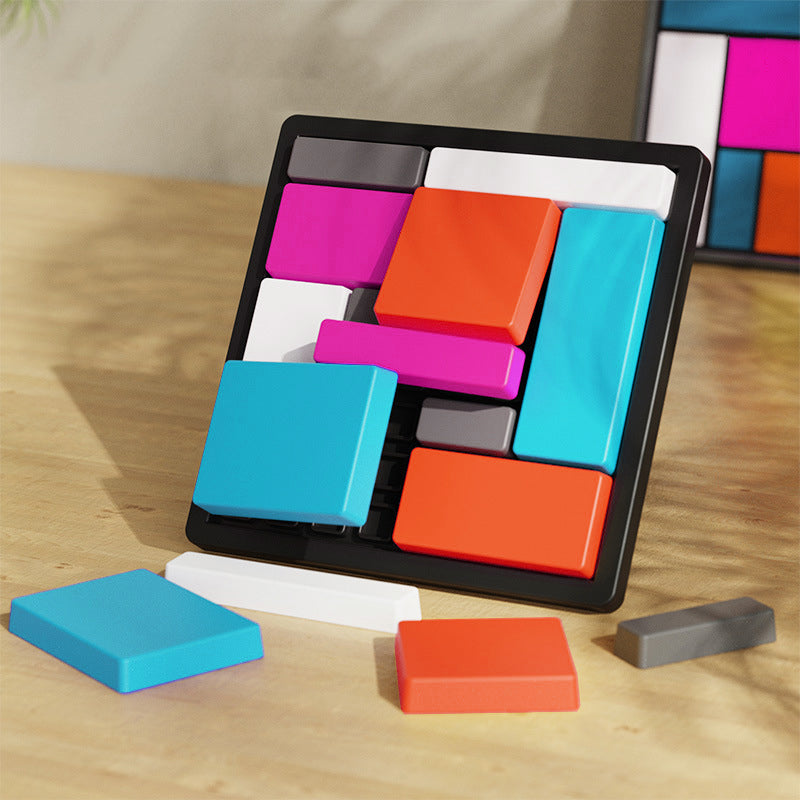 Kreatív geometriai blokk puzzle játék-4