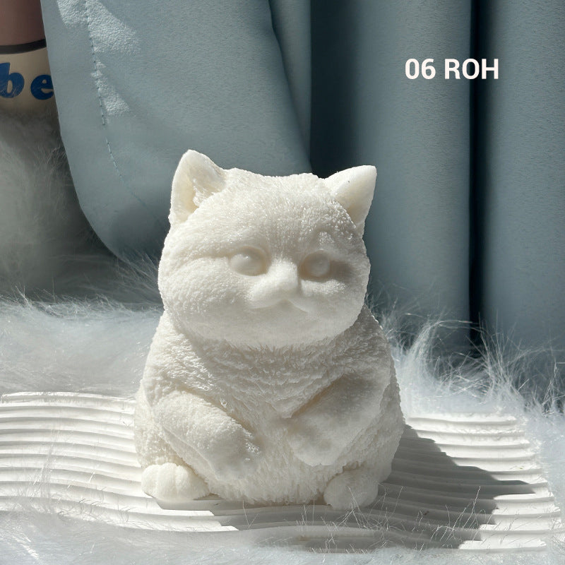 😻Cuki és puha macska alakú játék💕(stresszoldó)-13
