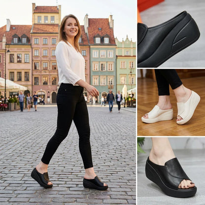 👡Ferde Sarok Szandál – 5,5 cm kényelmes Emelés | Elegáns & Nyári Stílus🌸