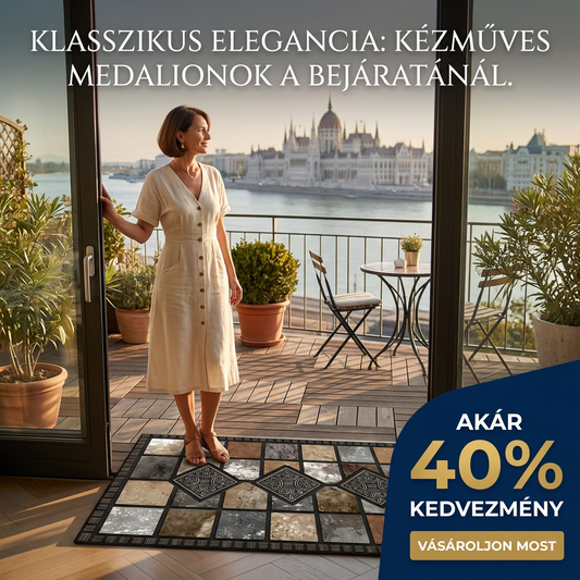🔥Geometriai kőmintás 2D nyomtatott szőnyeg | Csúszásmentes, mosható🏡✨