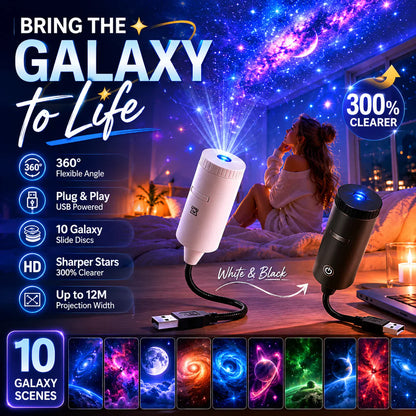🔥💡USB csillag- és holdvetítő – varázslatos éjszakai hangulatot teremt a hálószobában🌌🌙