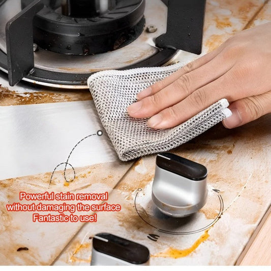 🔥 Kétrétegű dróthálós konyharuha🧼