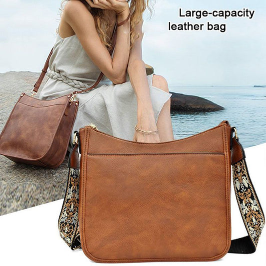 👜ΕΥΈΛΙΚΤΗ ΓΥΝΑΙΚΕΊΑ ΔΕΡΜΆΤΙΝΗ ΤΣΆΝΤΑ CROSSBODY🌈