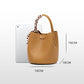 👜✨Γυναίκες Trendy δερμάτινη τσάντα ώμου Bucket