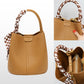 👜✨Γυναίκες Trendy δερμάτινη τσάντα ώμου Bucket