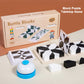 🧩 Kreatív fekete-fehér építőelemes puzzle szett (gyerekeknek)  👨‍👩‍👧‍👦