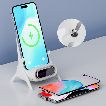 💥Korlátozott akció 📱 Többfunkciós vezeték nélküli gyors töltő telefonállvány