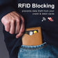 🔥Időkorlátozott kedvezmény!!🏆RFID-védelemmel ellátott bőr és szénszálas hitelkártyatartó
