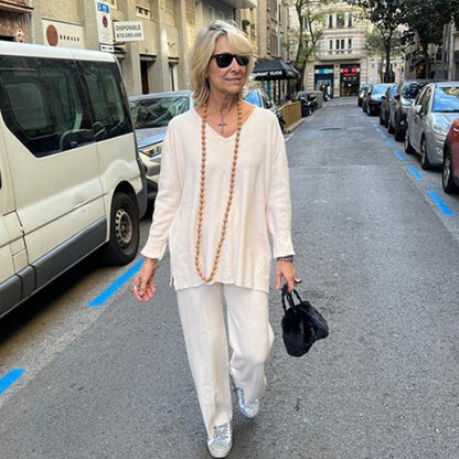 💕ΣΕΤ ΠΑΝΤΕΛΟΝΙΏΝ ΔΎΟ ΤΕΜΑΧΊΩΝ ΜΕ ΜΑΚΡΙΆ ΜΑΝΊΚΙΑ ΚΑΙ ΦΑΡΔΙΆ ΠΌΔΙΑ