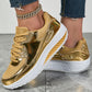 ✨ Γυναικεία μοντέρνα Casual Sparkling Style Platform Sneakers 👟