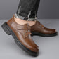 👞Ανδρικές αναπνεύσιμες ρετρό PU δερμάτινες μπότες με μαλακή σόλα