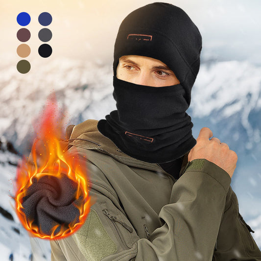 🔥🧣Αντιανεμικό υπαίθριο σετ θερμαινόμενου λαιμού & μάσκας