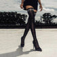 👠 ΓΥΝΑΙΚΕΊΑ SPARKLY FAUX DIAMONDS KNEE HIGH BOOTS