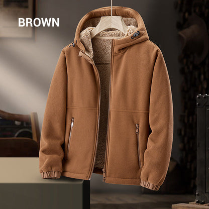 🌈✨ ΑΝΔΡΙΚΌ CASUAL ΖΕΣΤΌ ZIP UP HOODIE JACKET