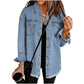 🤠 ΓΥΝΑΙΚΕΊΟ RAW EDGE RIPPED DENIM JACKET