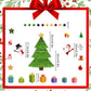🎄 ΕΟΡΤΑΣΤΙΚΌ ΜΑΓΝΗΤΙΚΌ 3D ΑΥΤΟΚΌΛΛΗΤΟ ΚΑΡΤΟΎΝ