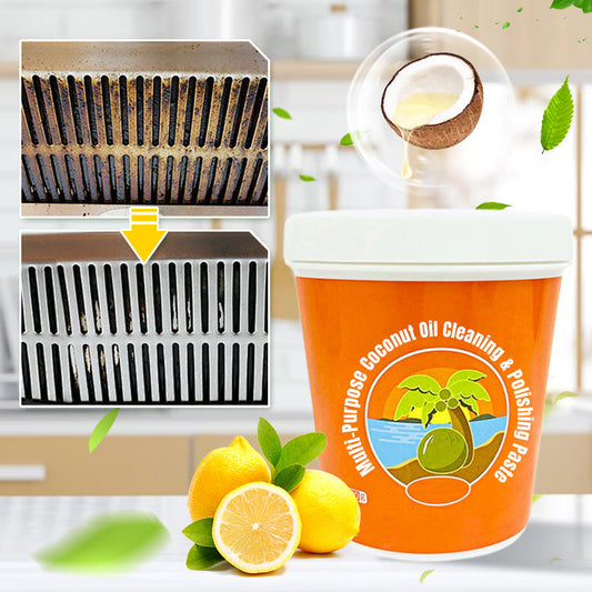 🥥 ΠΟΛΛΑΠΛΏΝ ΧΡΉΣΕΩΝ ΠΆΣΤΑ ΚΑΘΑΡΙΣΜΟΎ ΚΑΙ ΣΤΊΛΒΩΣΗΣ ΜΕ ΛΆΔΙ ΚΑΡΎΔΑΣ