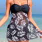 👙S-2XL🌊Női szexi felső és alsó 2 részes fürdőruha