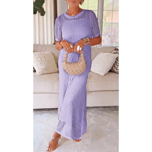 🔥Nagy akció: 50% kedvezmény👗Γυναικεία casual κοίλο - έξω Maxi φόρεμα σετ | Boho Vibes✨