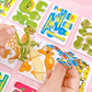 🦗🧩DIY rajzfilm 3D összerakós puzzle – 25 db/készlet | Kreatív, fejlesztő játék – Utánvét✨