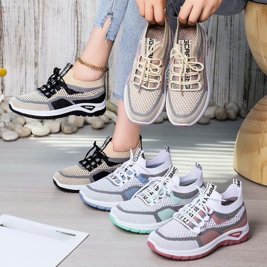 🔥Γυναικεία Casual Lace-Up Παπούτσια Τρέξιμο