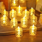 🔥 Kristály láng nélküli gyertyafény 🎄🕯️🎃-3