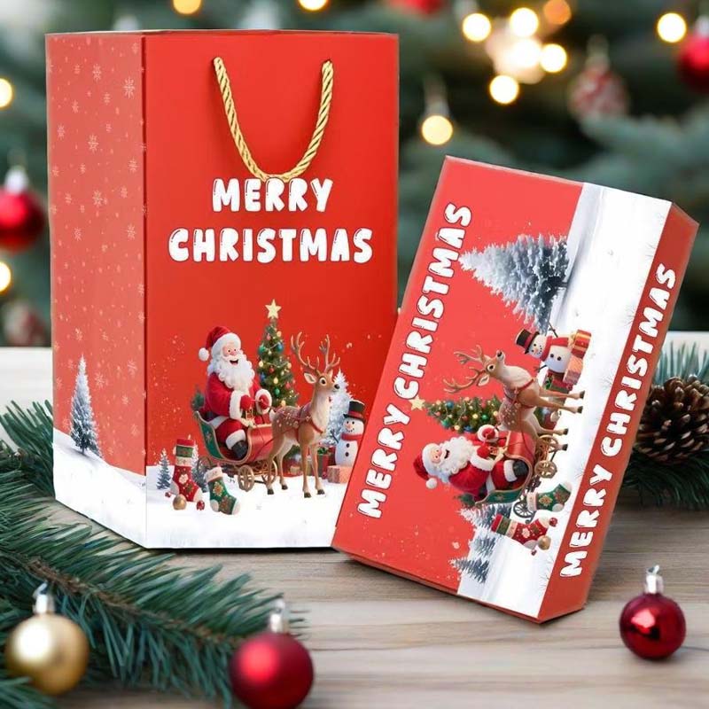 🎅 Egyedi összecsukható karácsonyi ajándékdoboz🎄✨-6