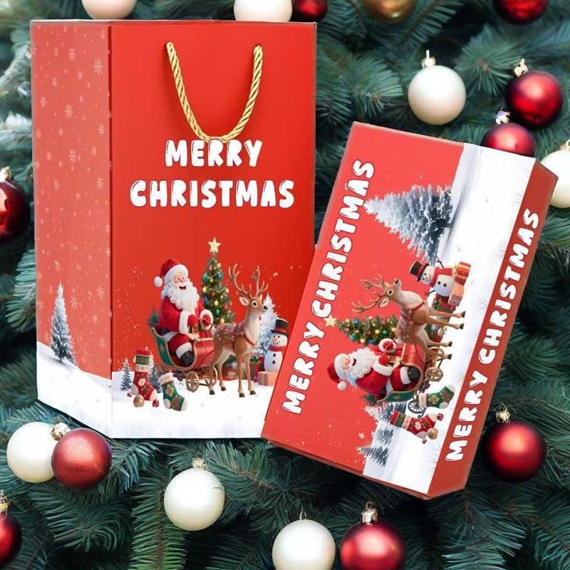 🎅 Egyedi összecsukható karácsonyi ajándékdoboz🎄✨-5
