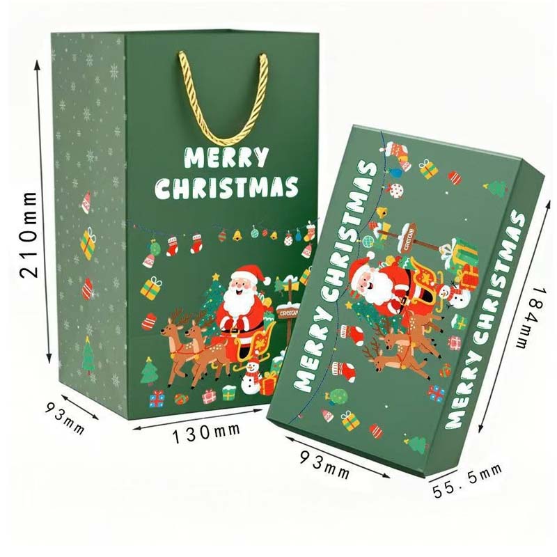 🎅 Egyedi összecsukható karácsonyi ajándékdoboz🎄✨-9