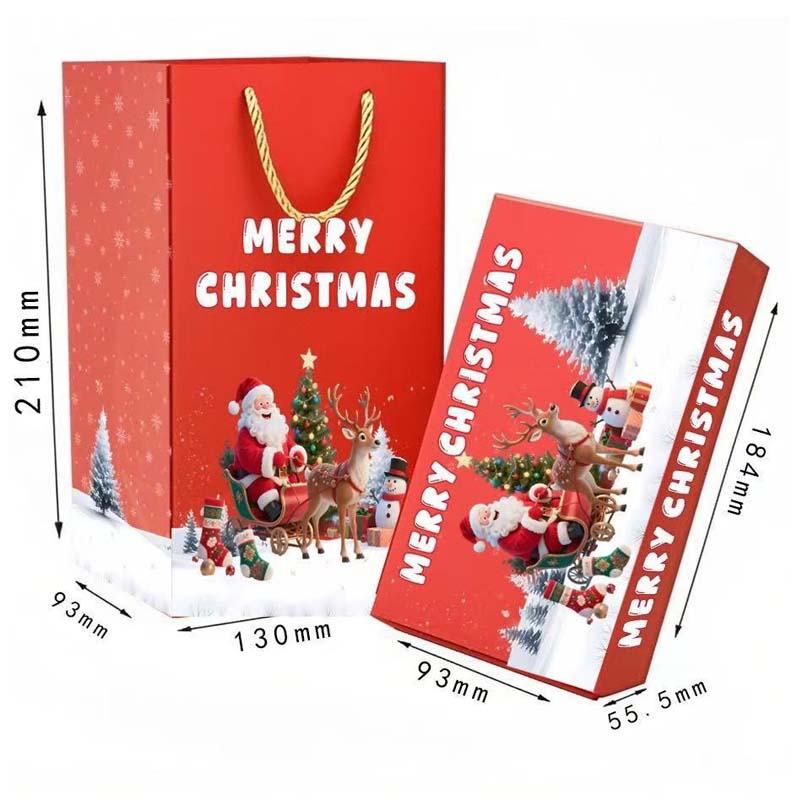 🎅 Egyedi összecsukható karácsonyi ajándékdoboz🎄✨-10