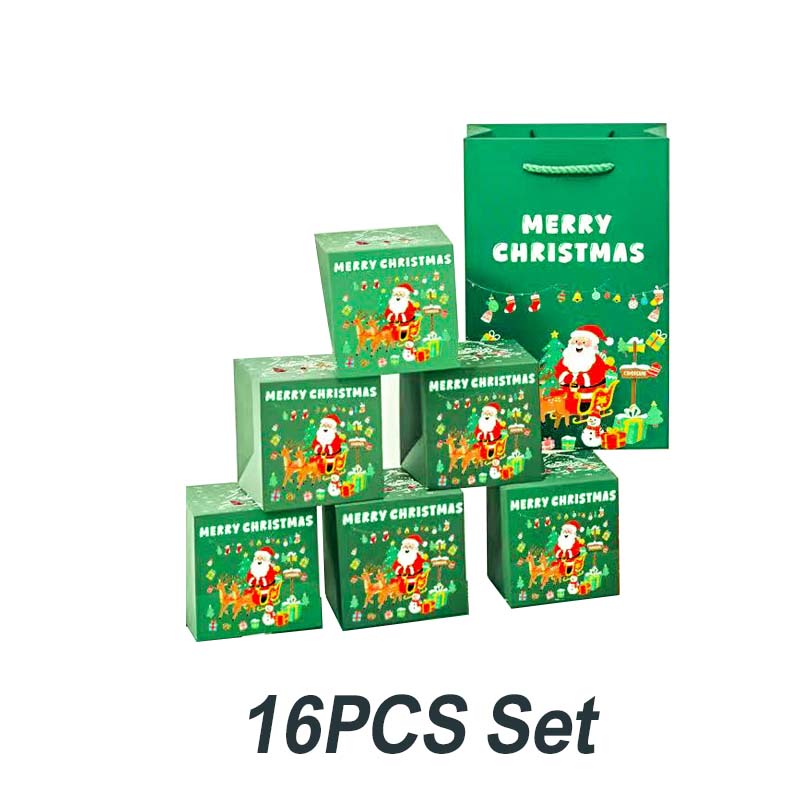 🎅 Egyedi összecsukható karácsonyi ajándékdoboz🎄✨-13